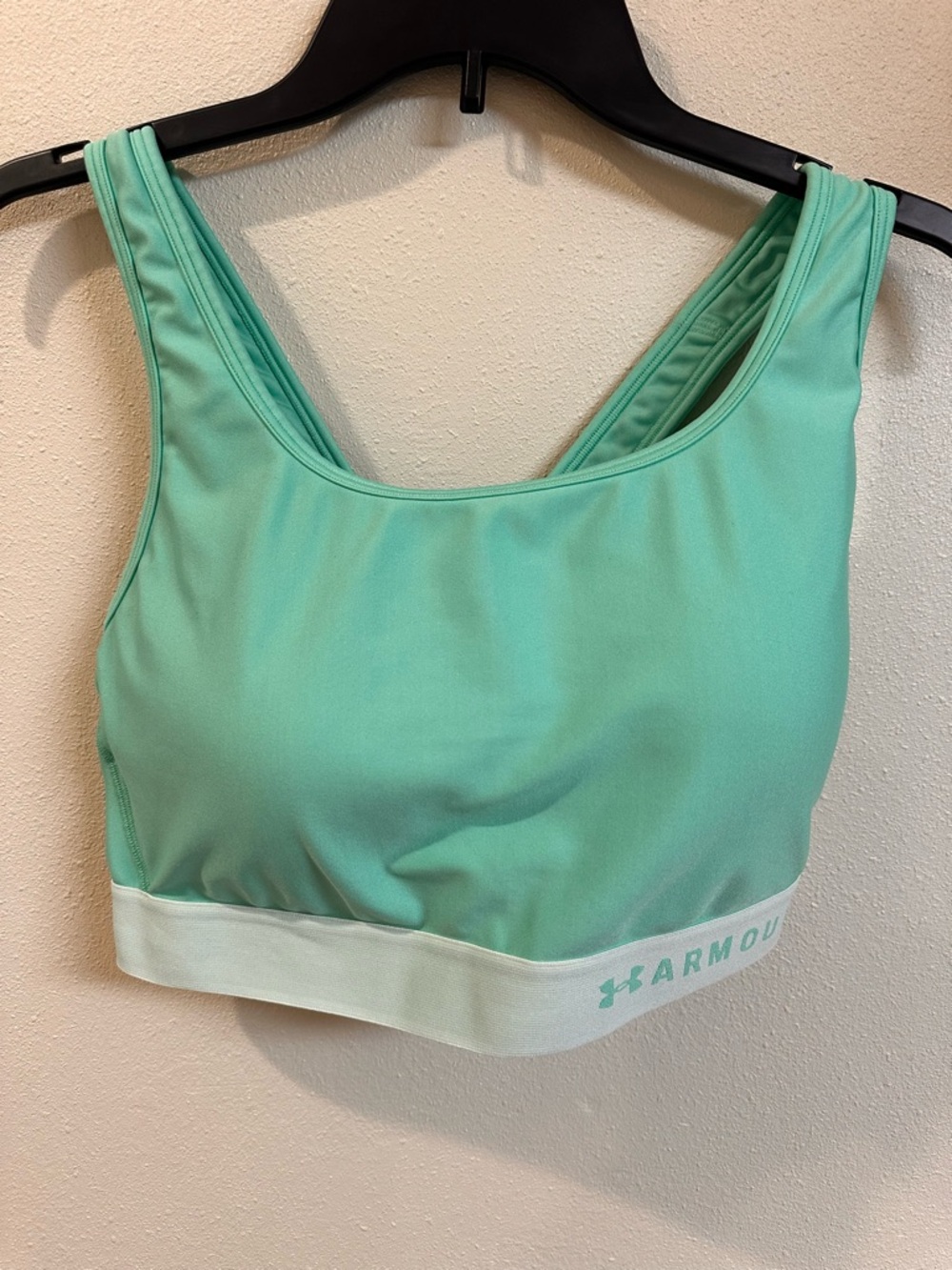 Under Armour Mint Green Compression Sports Bra